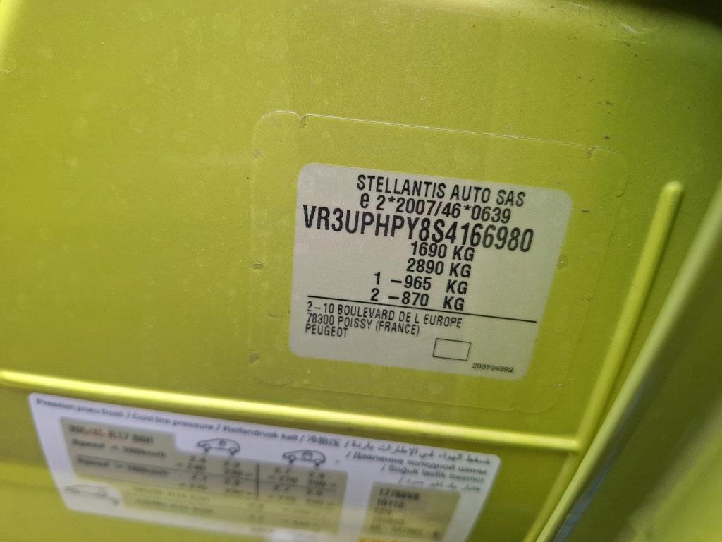 Peugeot 208 Hybrid 145 ch e-DCS6 GT 2025