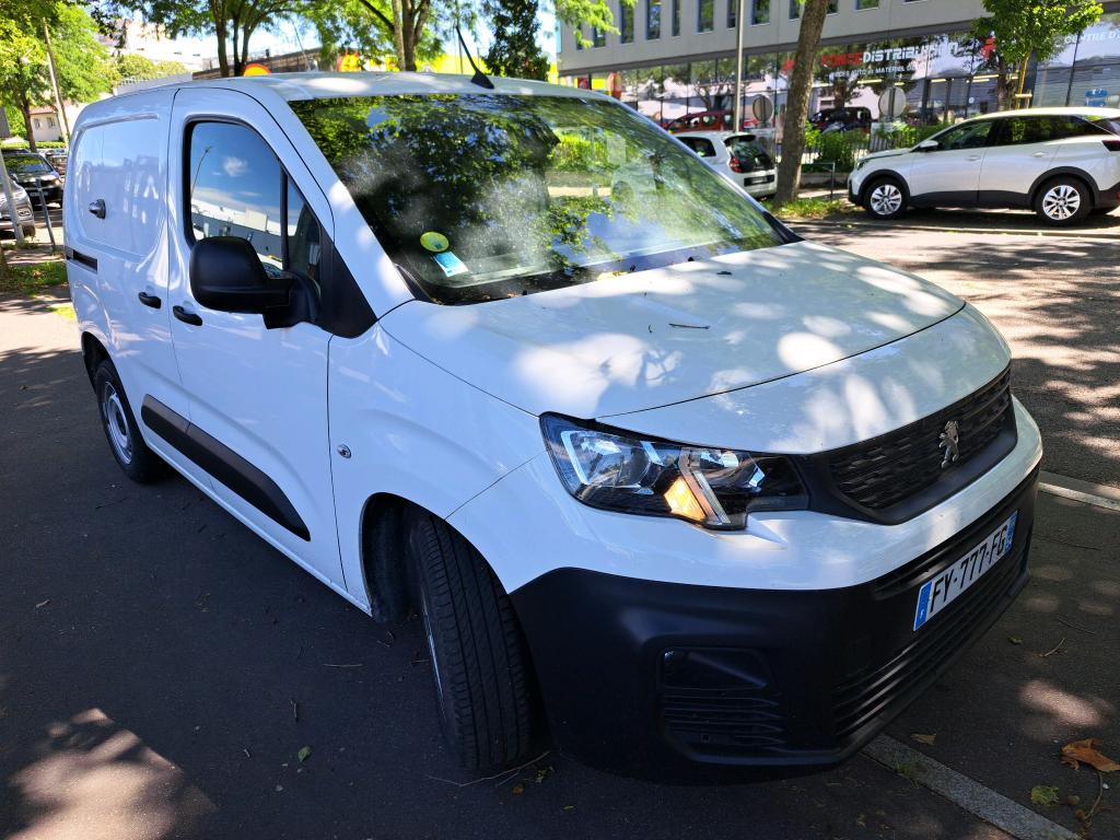 Peugeot PARTNER FOURGON STANDARD 650 KG BLUEHDI 100 S&S BVM5 ASPHALT 2021