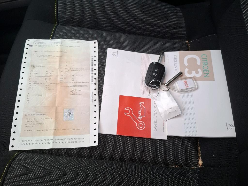 Citroen C3 SOCIETE BLUEHDI 100 S&S BVM FEEL BUSINESS R 2020