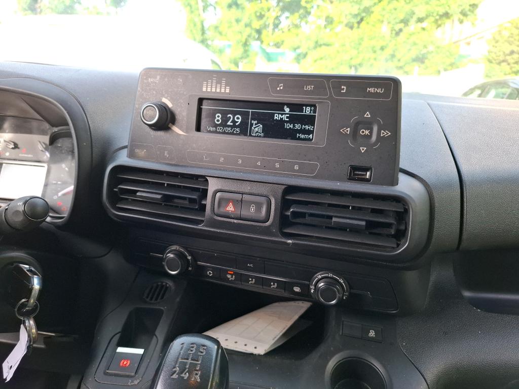 Citroen BERLINGO VAN XL 950 BLUEHDI 100 S&S CLUB 2019