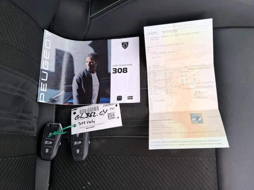 Peugeot 308 BlueHDi 130ch S&S EAT8 GT Pack 2022