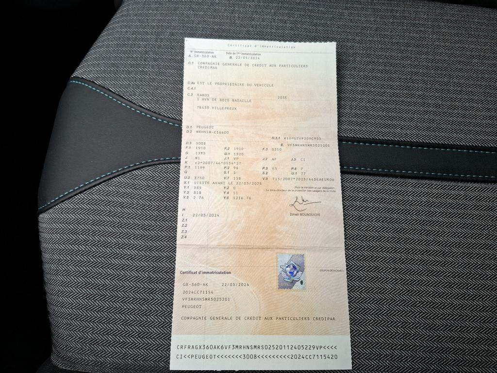 Peugeot 3008 PureTech 130ch S&S BVM6 Allure Pack 2024