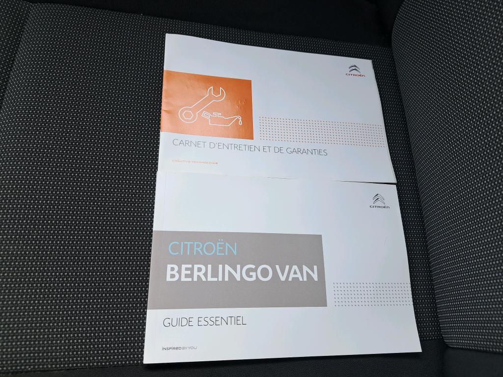 Citroen BERLINGO VAN M 650 BLUEHDI 100 S&S CLUB 2019