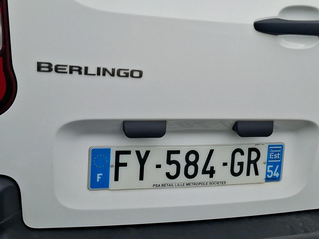 Citroen BERLINGO VAN M 650 BLUEHDI 100 S&S BVM5 DRIVER 2021