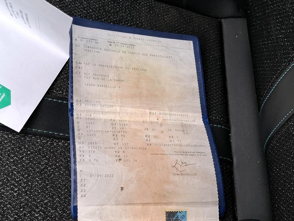 Peugeot 308 SW BlueHDi 130ch S&S BVM6 Allure 2022