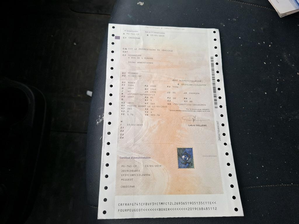 Peugeot BOXER TOLE 335 L3H2 BLUEHDI 110 PREMIUM 2019