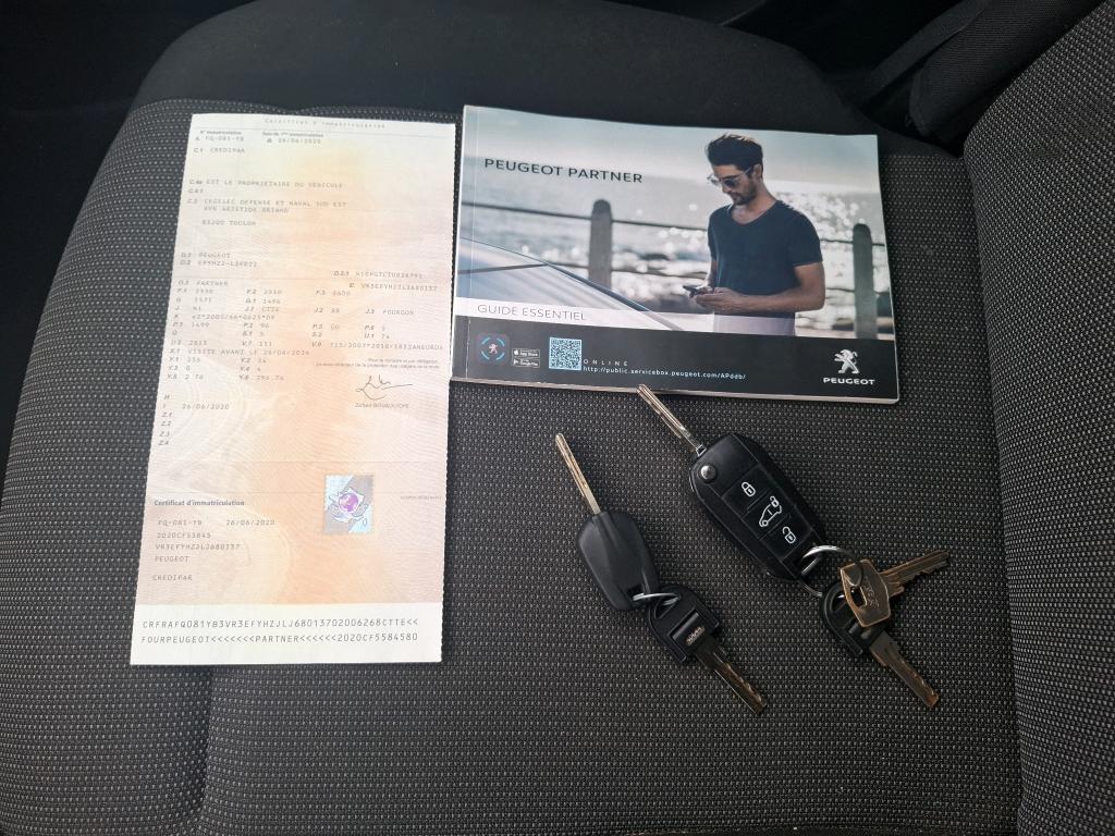 Peugeot PARTNER CA BLUEHDI 130 S&S BVM6  2020