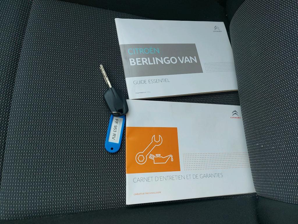 Citroen BERLINGO VAN M 650 BLUEHDI 100 S&S CLUB 2019