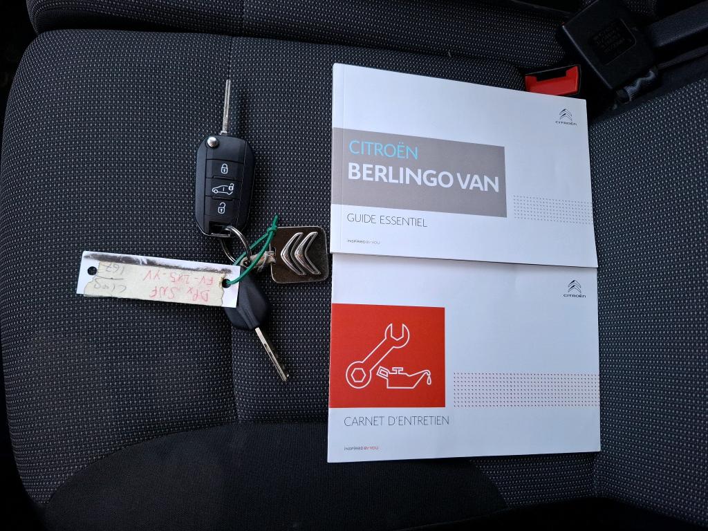 Citroen BERLINGO VAN M 650 BLUEHDI 100 S&S BVM5 CLUB 2020