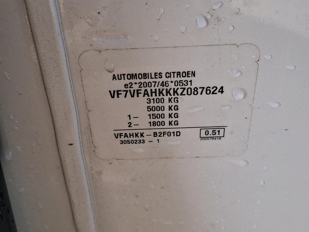 Citroen JUMPY FGN M BLUEHDI 120 S&S BVM6 CLUB 340 NM 2020