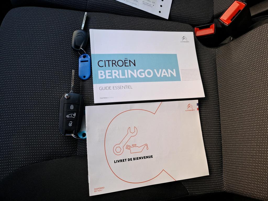 Citroen BERLINGO VAN M 650 BLUEHDI 100 S&S BVM5 CLUB 2020