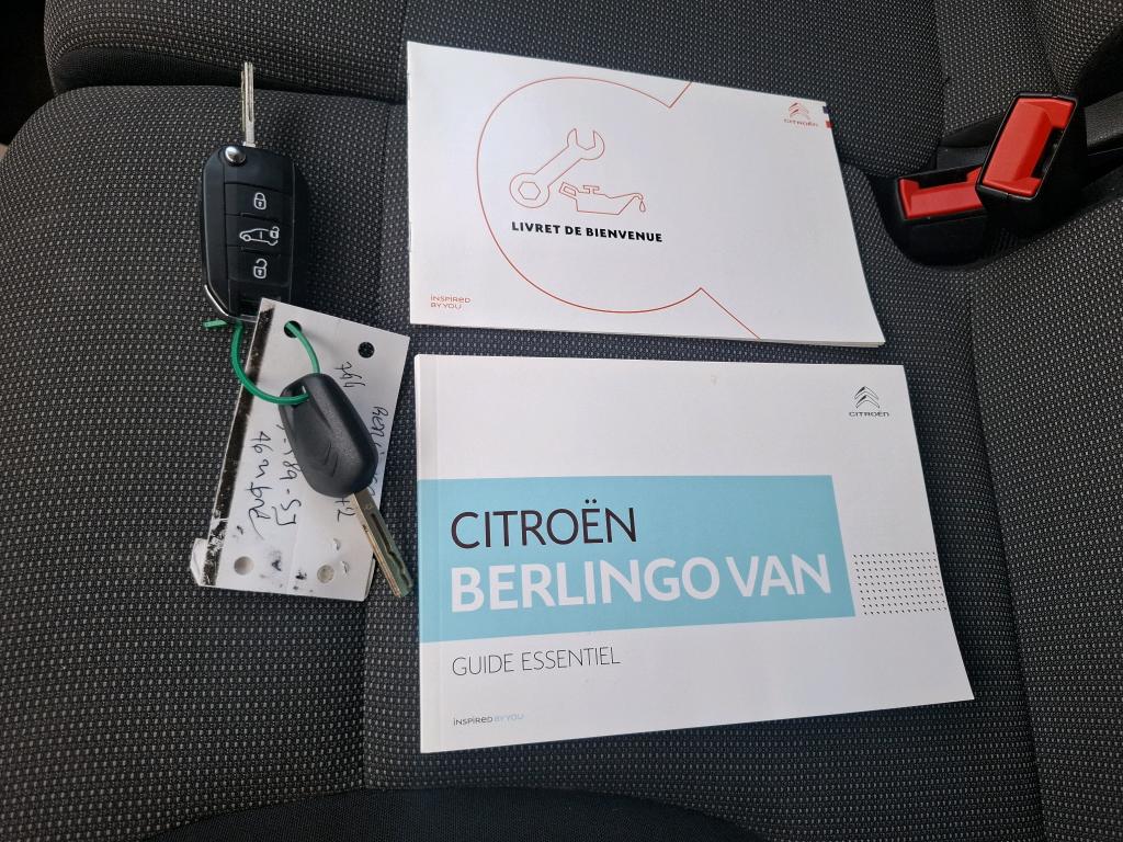Citroen BERLINGO VAN M 650 BLUEHDI 100 S&S BVM5 CLUB 2020