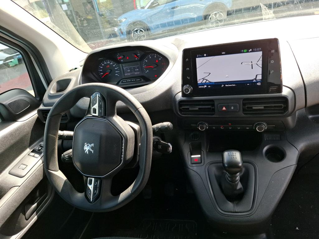 Peugeot PARTNER FOURGON STANDARD 650 KG BLUEHDI 100 S&S BVM6 ASPHALT 2022