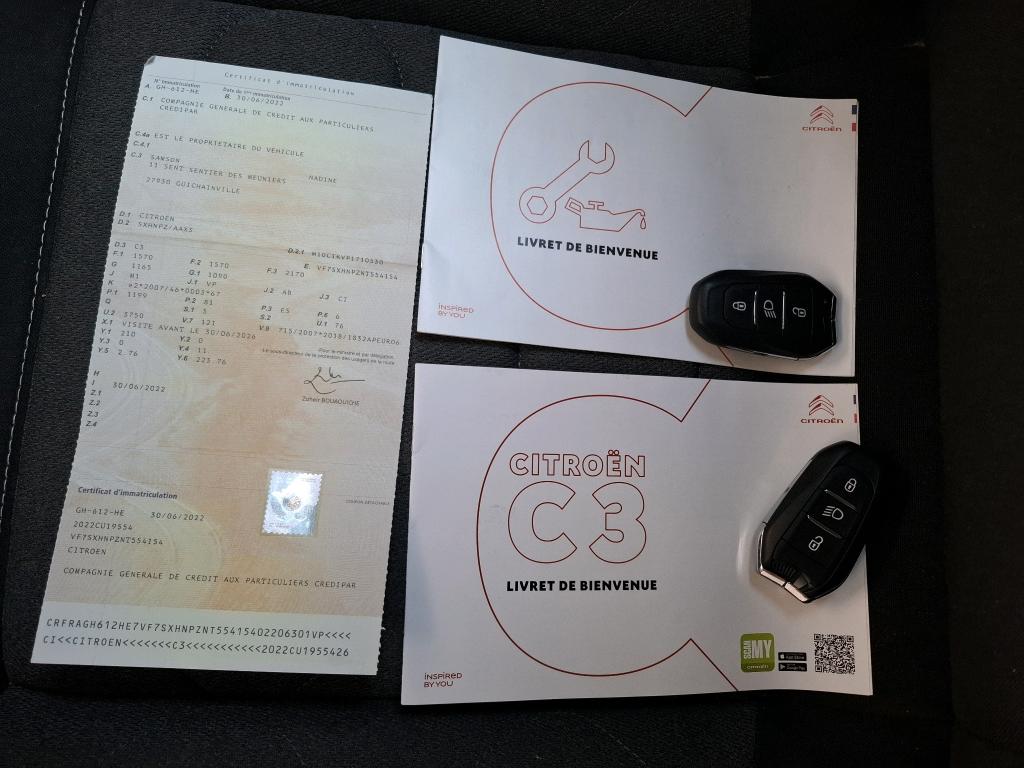Citroen C3 PureTech 110 S&S BVM6 Shine 2022