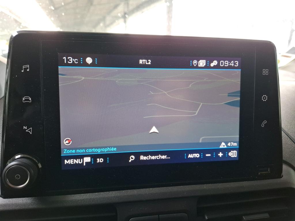 Peugeot PARTNER FOURGON STANDARD 650 KG BLUEHDI 75 BVM5 PREMIUM 2020