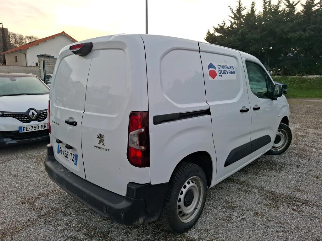Peugeot PARTNER FOURGON STANDARD 650 KG BLUEHDI 100 S&S BVM6 ASPHALT 2022