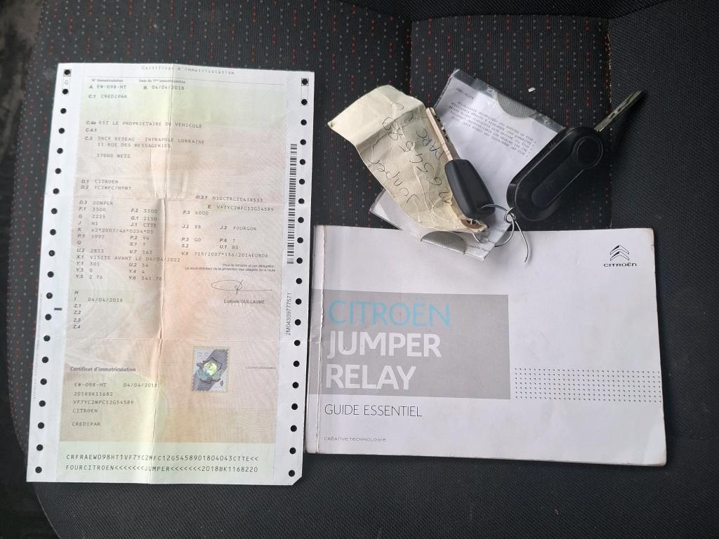 Citroen JUMPER CA 35 L3H2 BLUEHDi 130 BVM6 CONFORT 2018