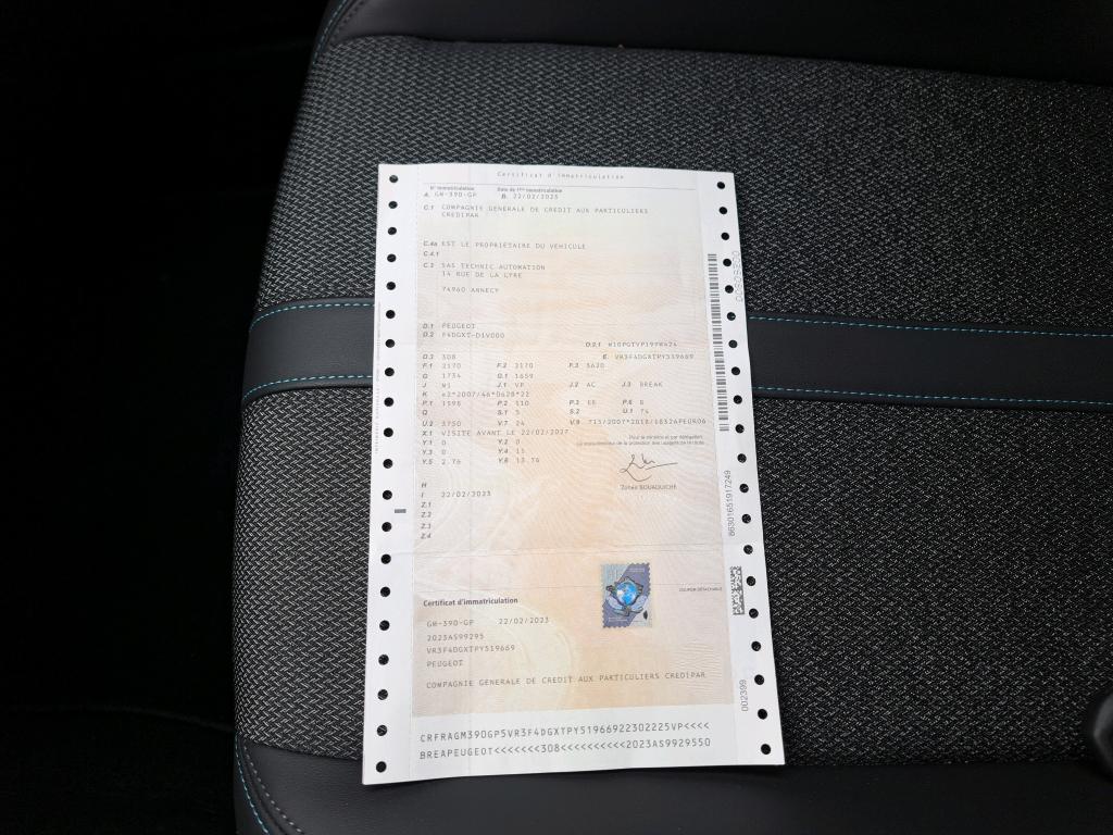 Peugeot 308 SW PHEV 180 e-EAT8 Allure Pack 2023