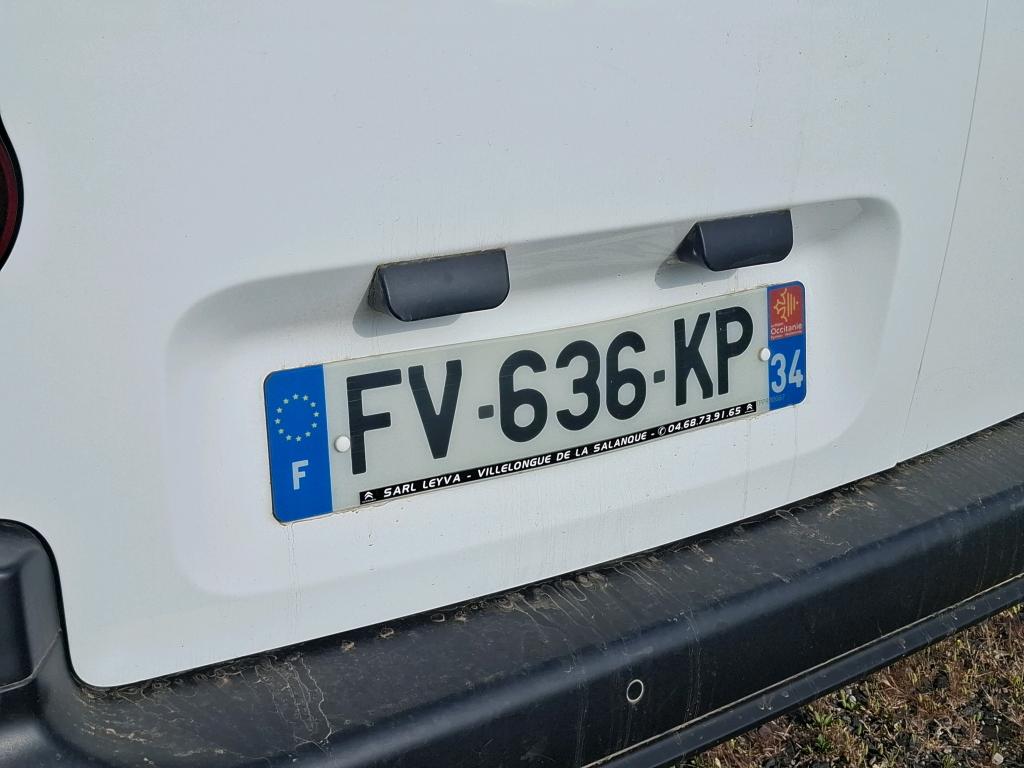 Citroen BERLINGO VAN M 650 BLUEHDI 100 S&S BVM5 CLUB 2020
