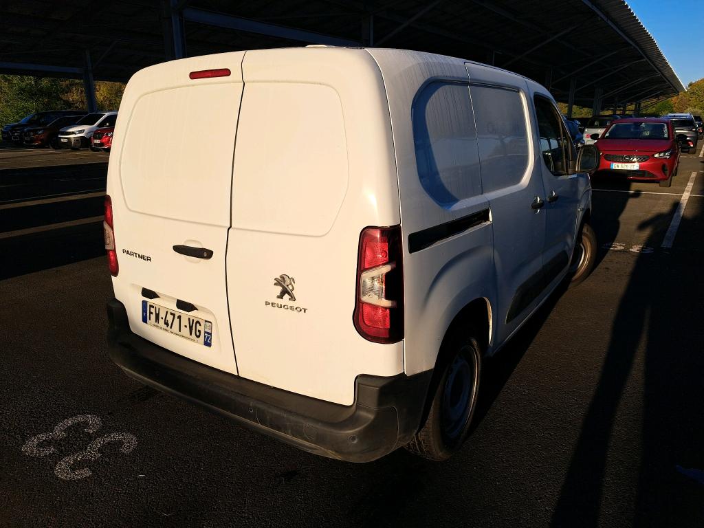 Peugeot PARTNER FOURGON STANDARD 650 KG BLUEHDI 75 BVM5 PREMIUM 2021