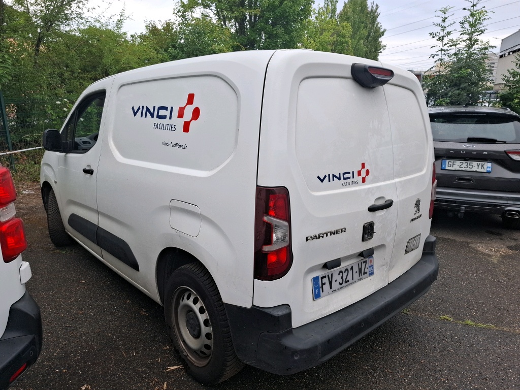 Peugeot PARTNER FOURGON STANDARD 650 KG PURETECH 130 S&S EAT8 ASPHALT 2020