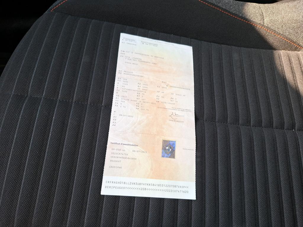 Peugeot 208 BLUEHDI 100 S&S BVM6 ACTIVE BUSINESS R 2022