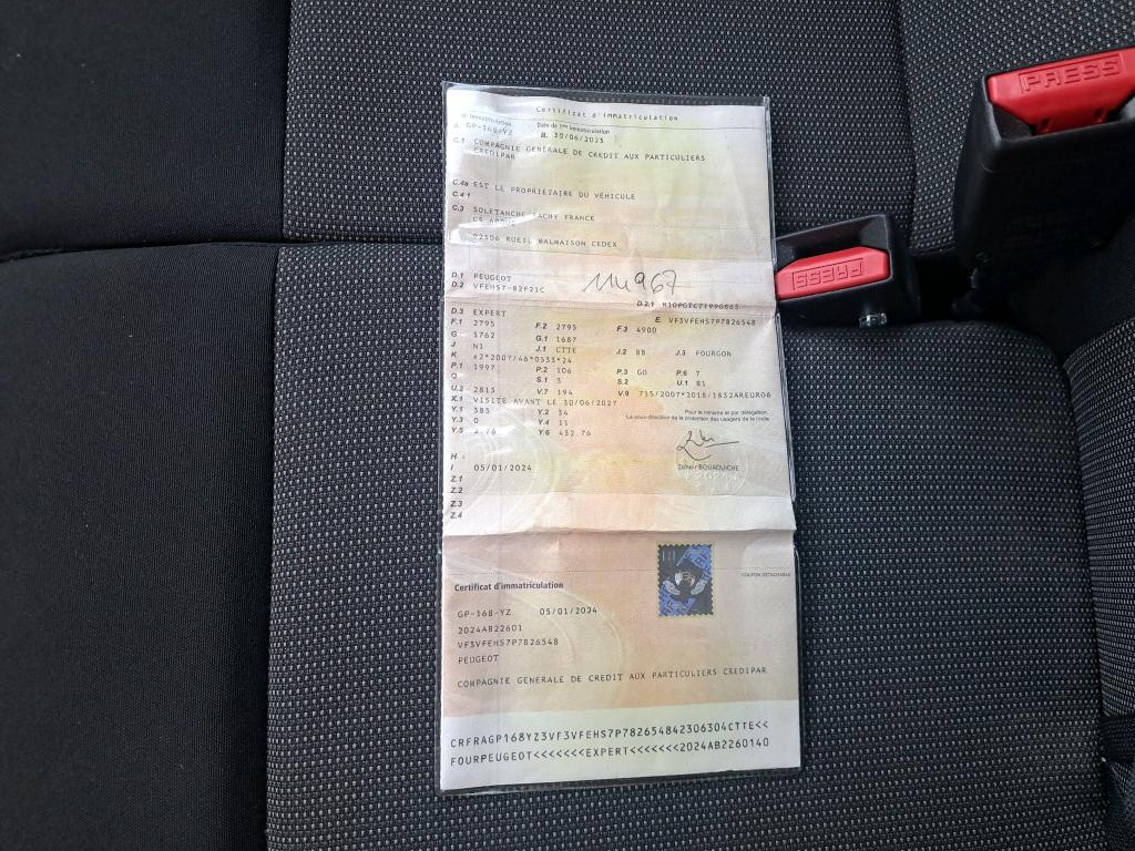 Peugeot EXPERT FGN TOLE M BLUEHDI 145 S&S EAT8  2023