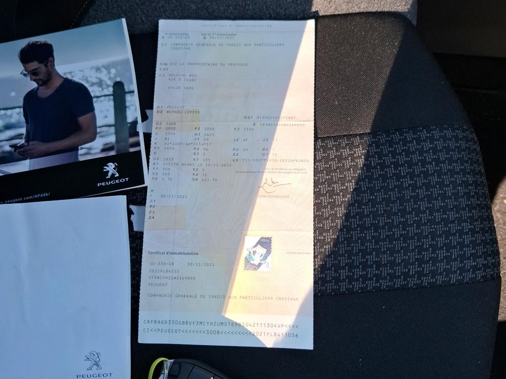 Peugeot 3008 BlueHDi 130ch S&S EAT8 Active Business 2021