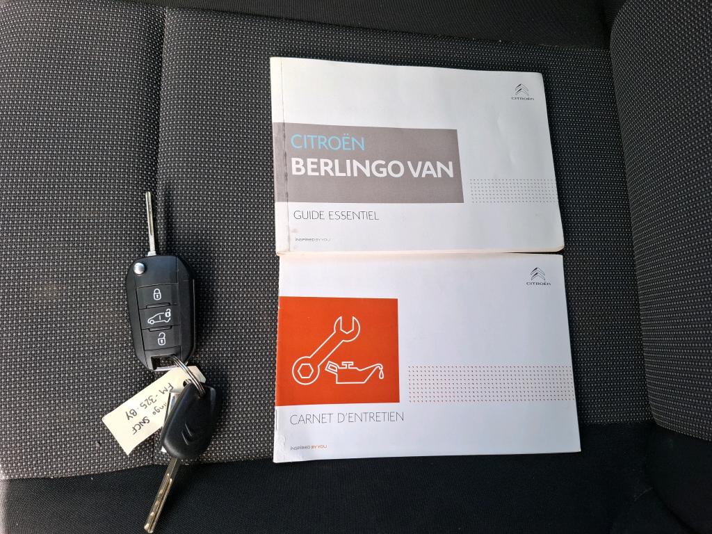 Citroen BERLINGO VAN M 650 BLUEHDI 100 S&S CLUB 2019