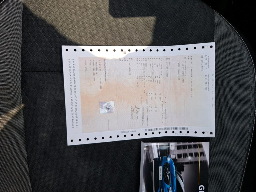 Opel Grandland X 1.5 Diesel 130 ch BVA8 Elite 2020