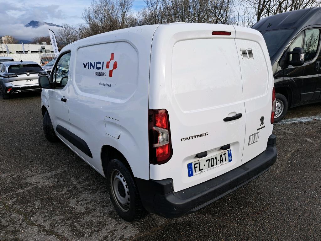 Peugeot PARTNER FOURGON STANDARD 650 KG BLUEHDI 100 BVM5 PREMIUM 2019