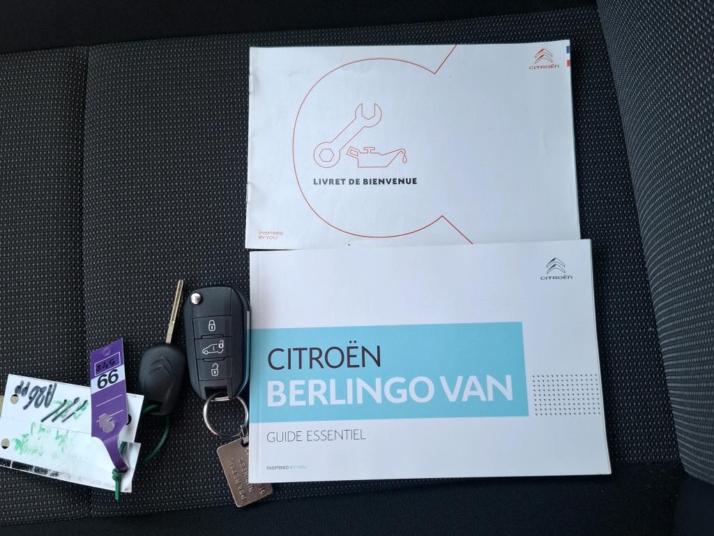 Citroen BERLINGO VAN M 650 BLUEHDI 75 S&S BVM5 CONTROL 2020