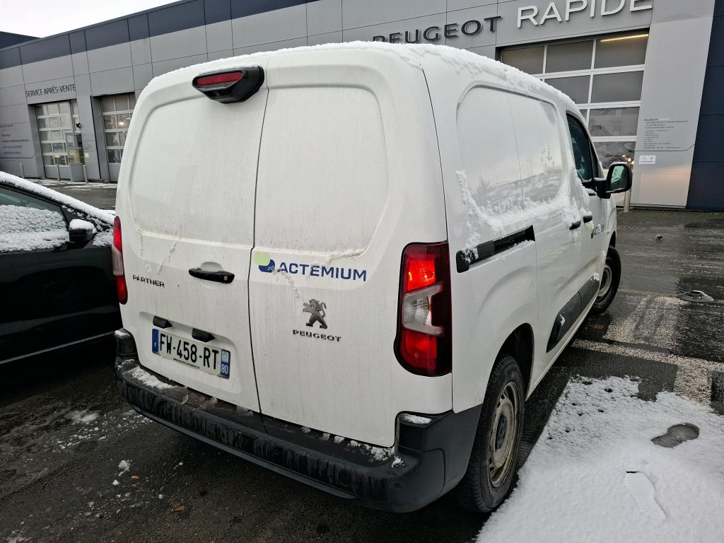 Peugeot PARTNER FOURGON STANDARD 650 KG BLUEHDI 100 S&S BVM5 ASPHALT 2021