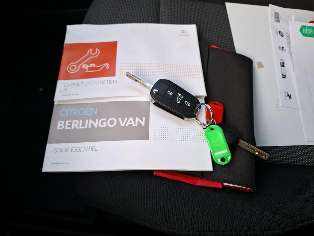 Citroen BERLINGO VAN M 650 BLUEHDI 100 S&S CLUB 2019