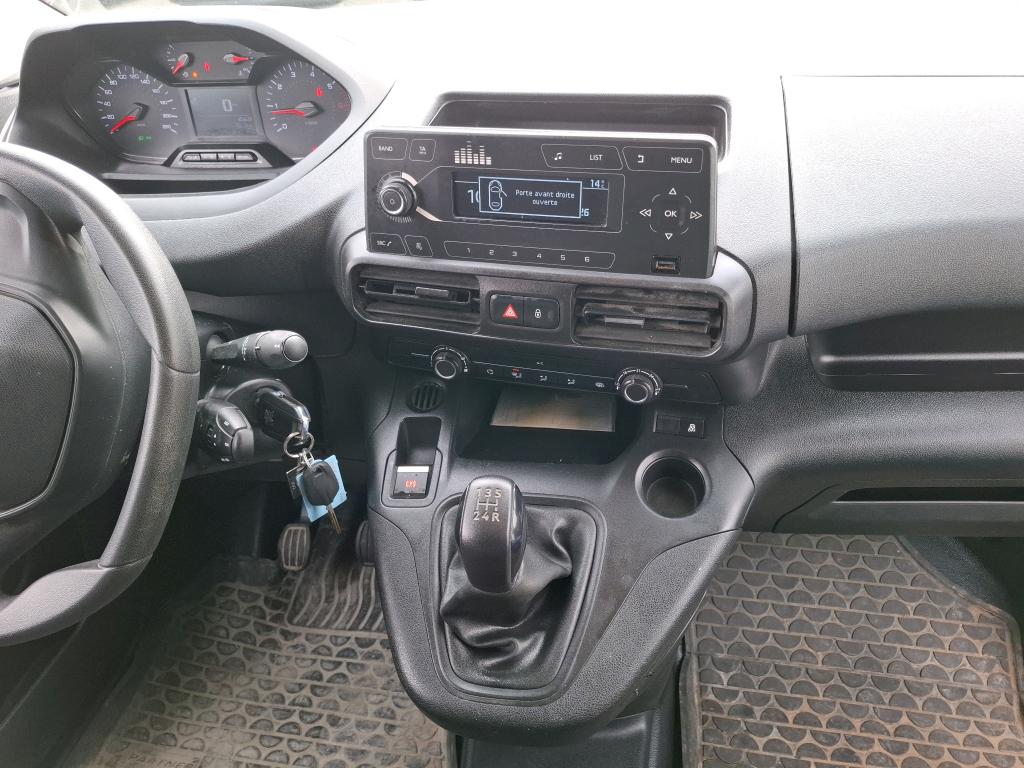 Peugeot PARTNER FOURGON STANDARD 650 KG BLUEHDI 100 S&S BVM5 PREMIUM 2021