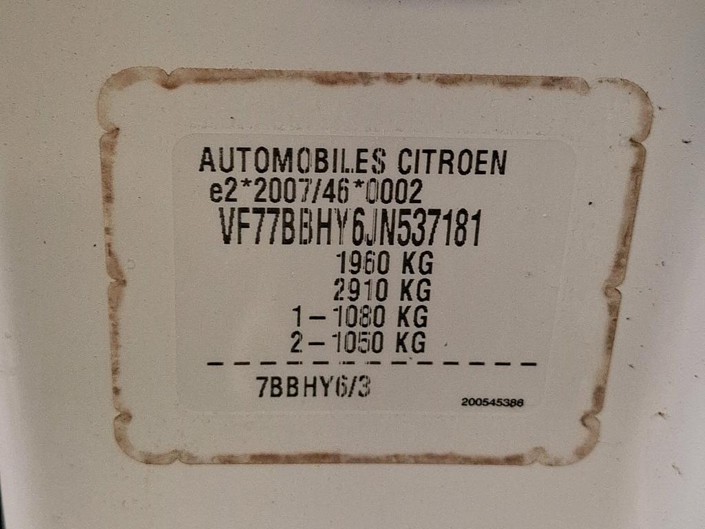 Citroen BERLINGO M BLUEHDI 100 CLUB 2018