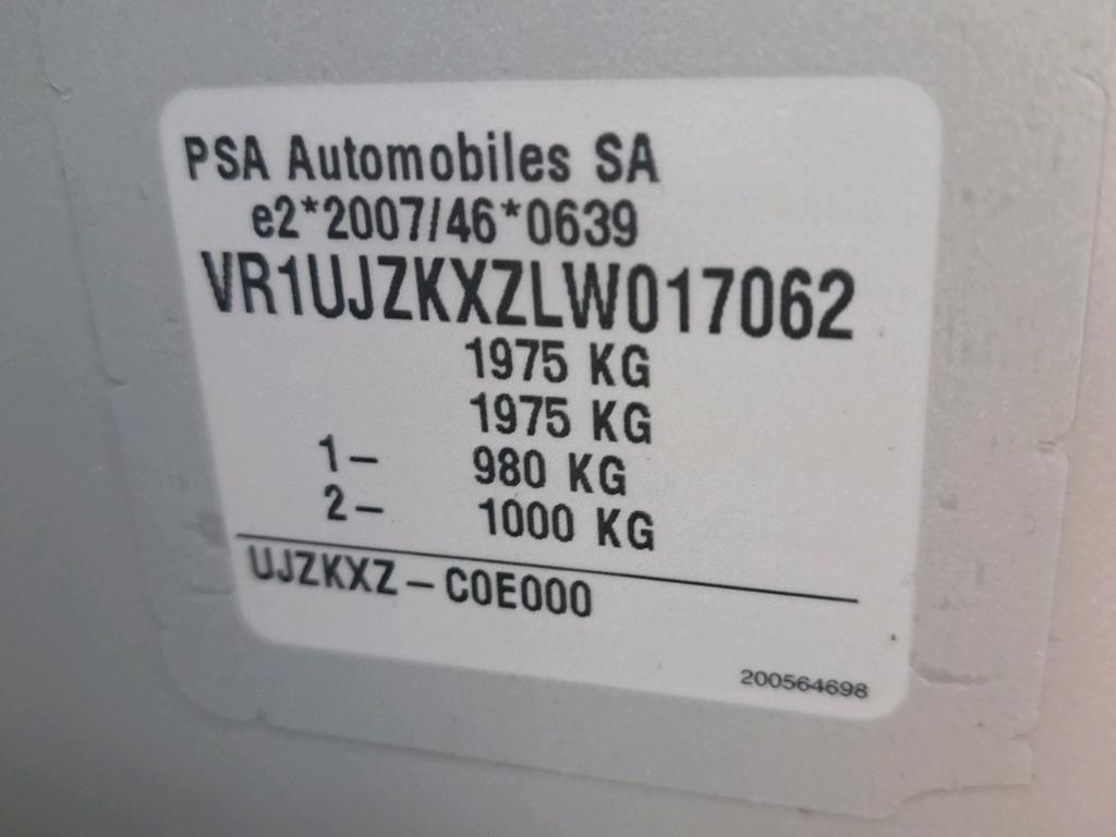 DS DS3 Crossback E-Tense Grand Chic 2020