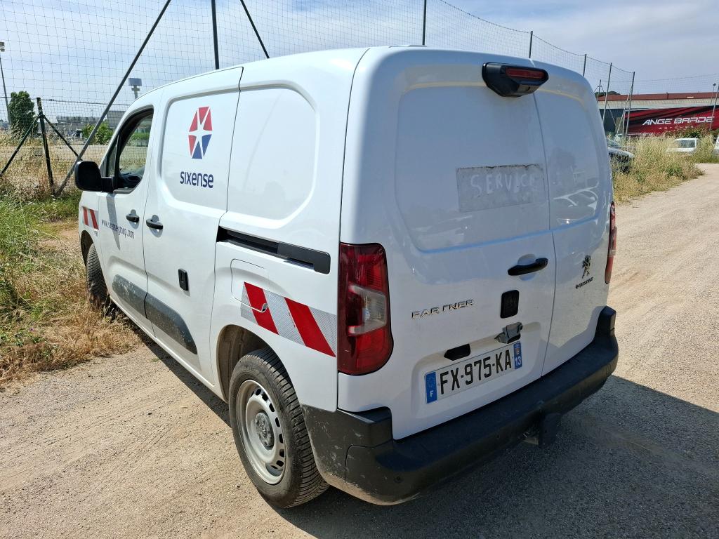 Peugeot PARTNER FOURGON STANDARD 650 KG BLUEHDI 100 S&S BVM5 ASPHALT 2021