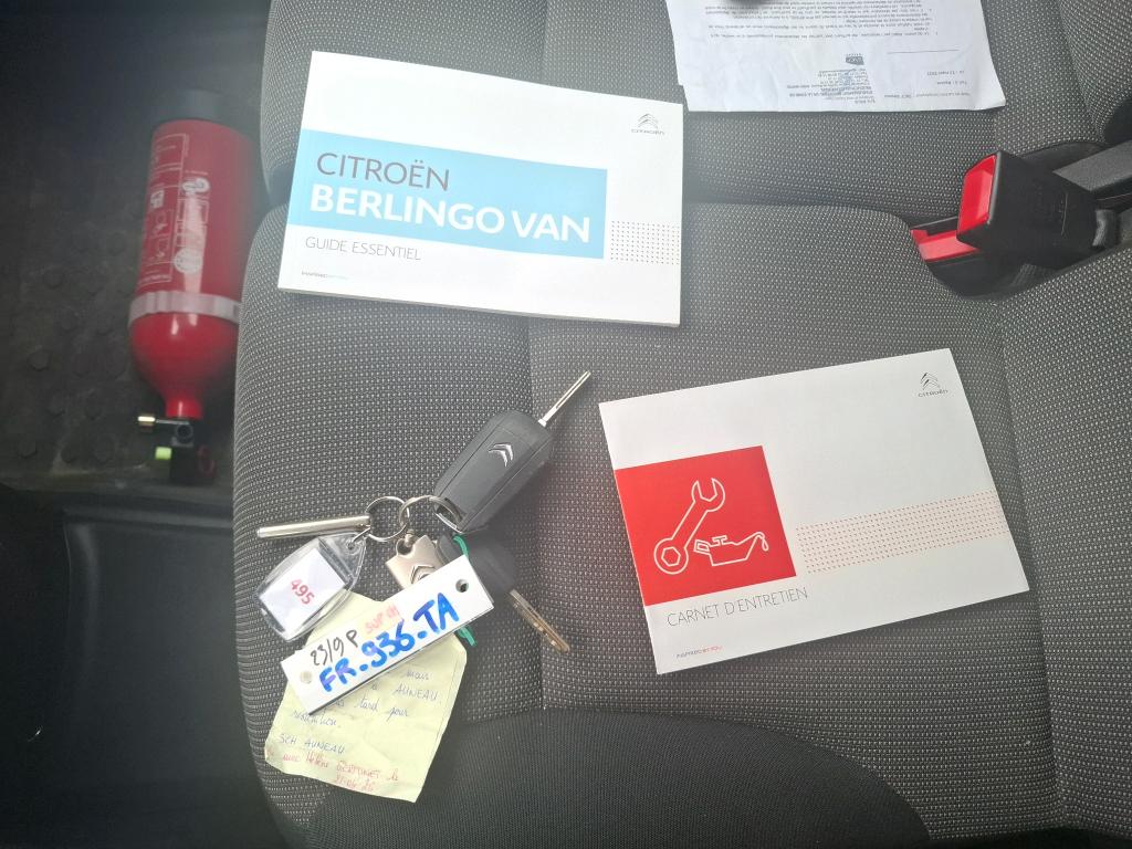 Citroen BERLINGO VAN M 650 BLUEHDI 100 S&S BVM5 CLUB 2020