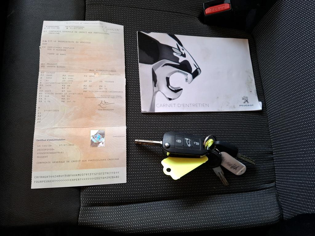 Peugeot EXPERT FGN TOLE STANDARD 1.5 BLUEHDI 120 S&S BVM6 ASPHALT 2021