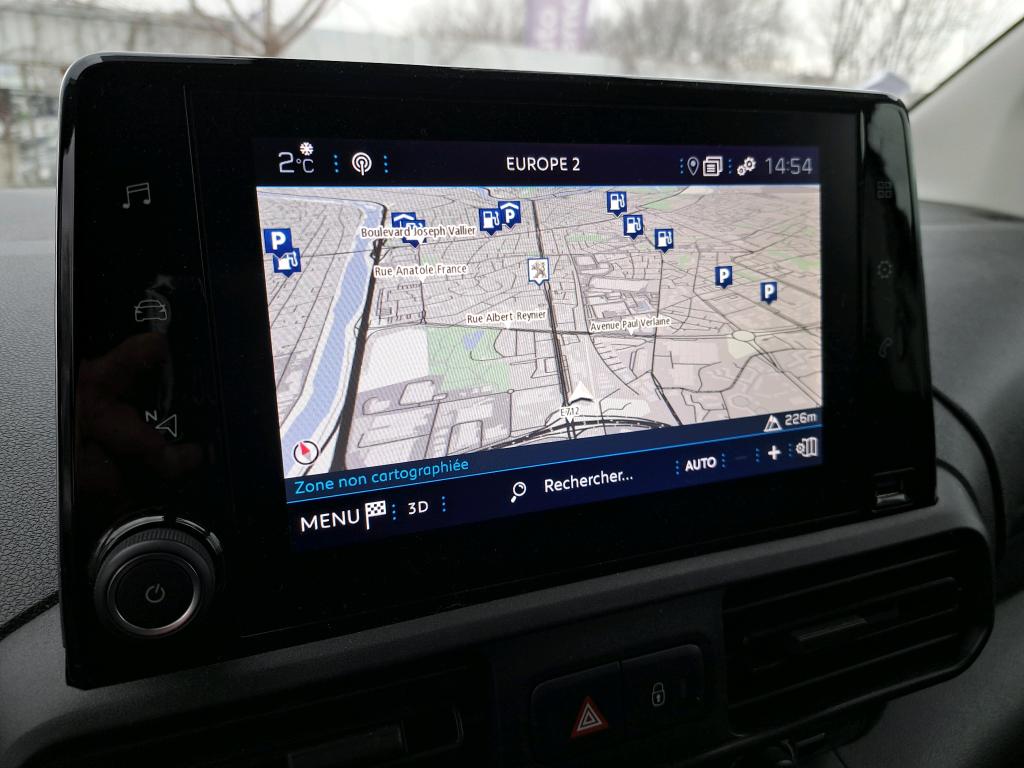 Peugeot PARTNER FOURGON STANDARD 650 KG BLUEHDI 100 S&S BVM5 ASPHALT 2021