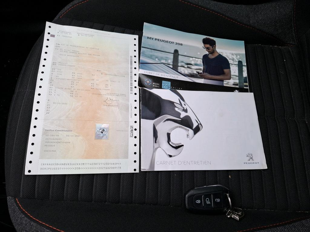 Peugeot 208 ELECTRIQUE 50 KWH 136 ACTIVE BUSINESS R 2021