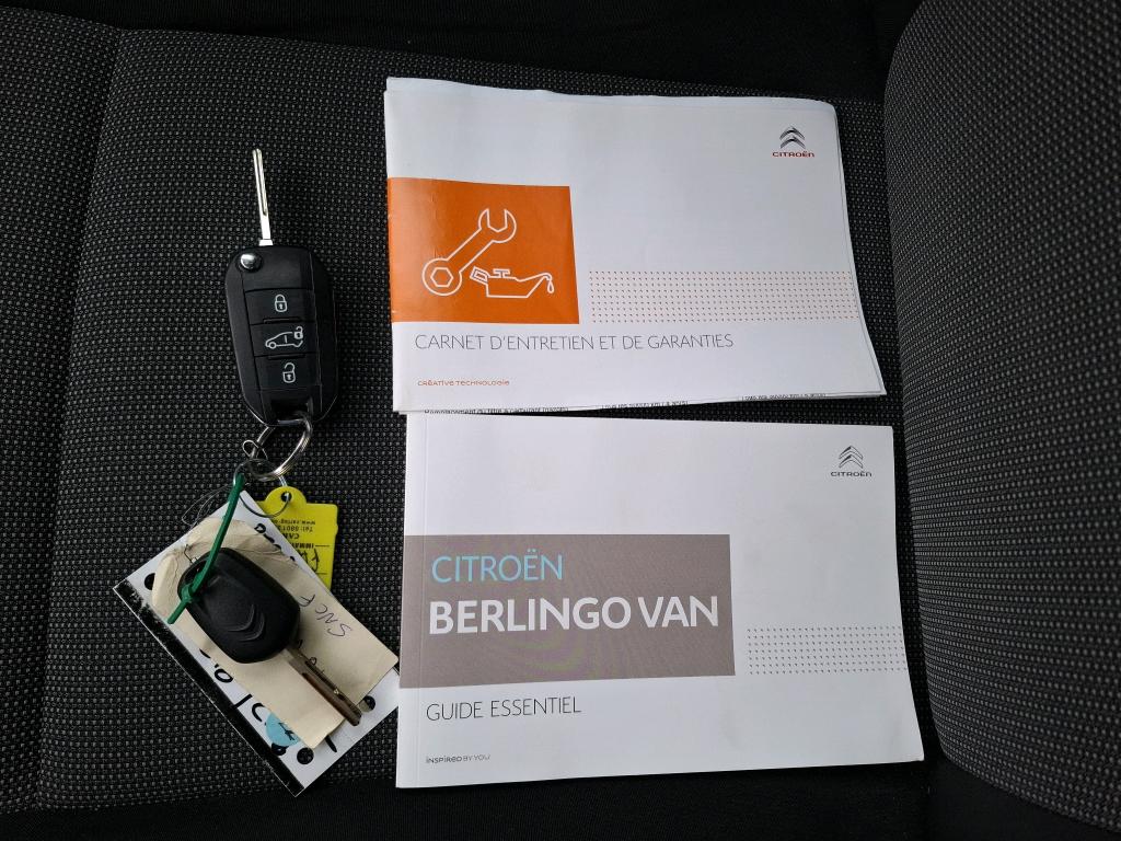 Citroen BERLINGO VAN M 650 BLUEHDI 100 S&S CLUB 2019