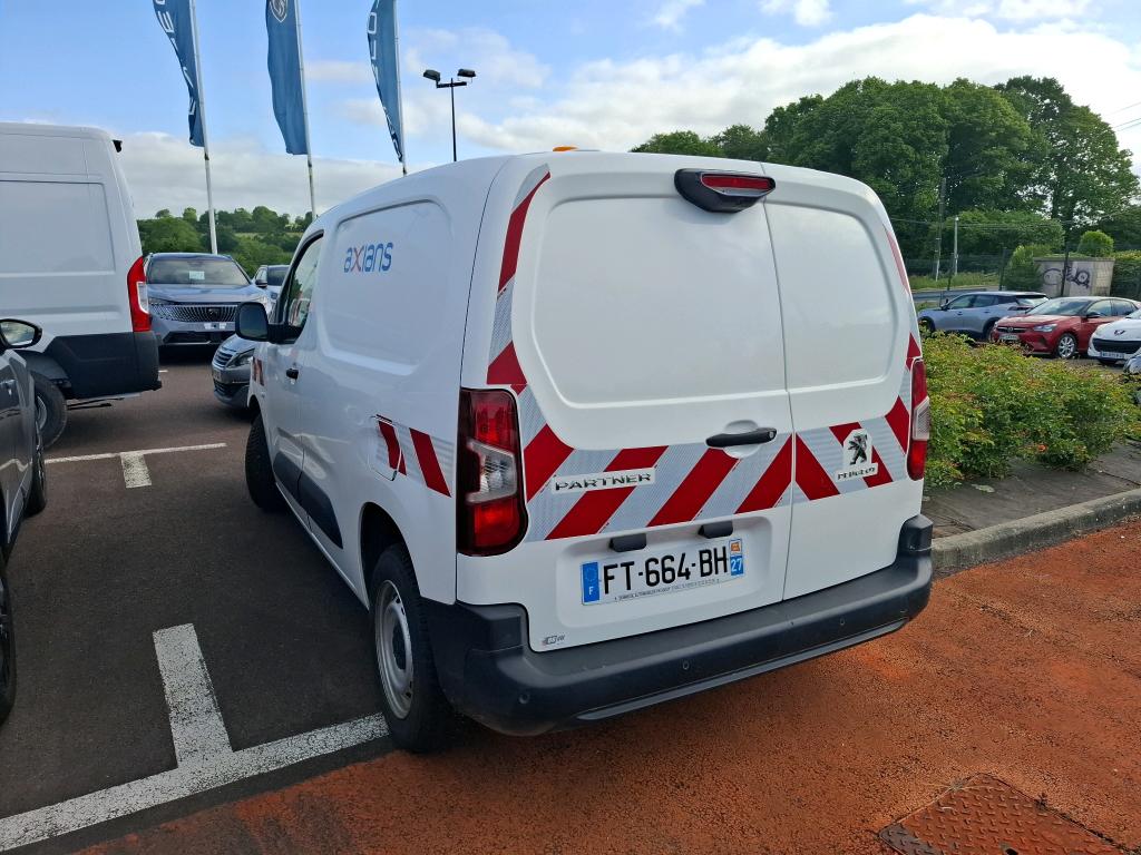 Peugeot PARTNER FOURGON STANDARD 650 KG BLUEHDI 100 S&S BVM5 ASPHALT 2020