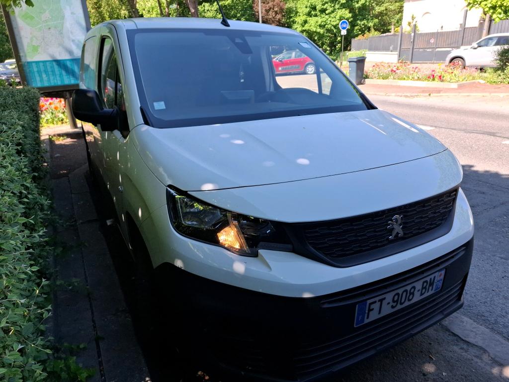 Peugeot PARTNER FOURGON LONG 950 KG BLUEHDI 100 S&S BVM5 ASPHALT 2020