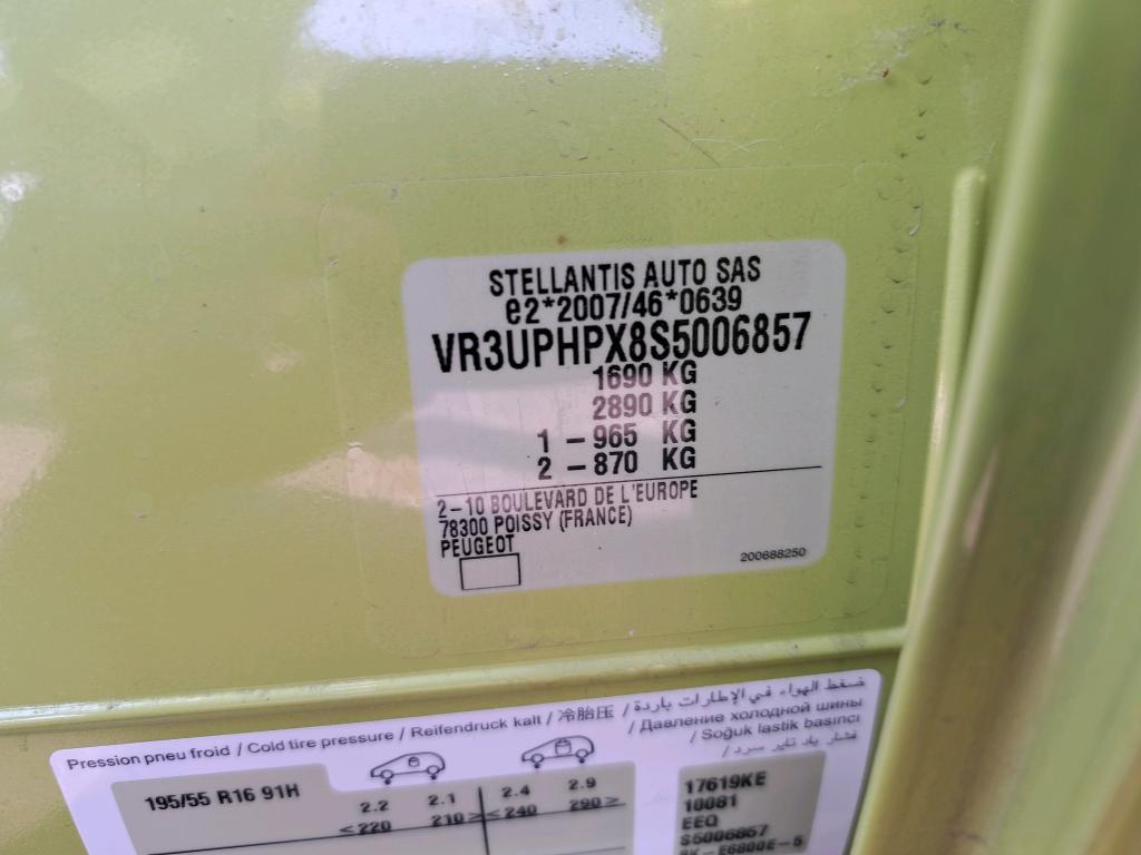Peugeot 208 Hybrid 100 e-DCS6 Allure 2025
