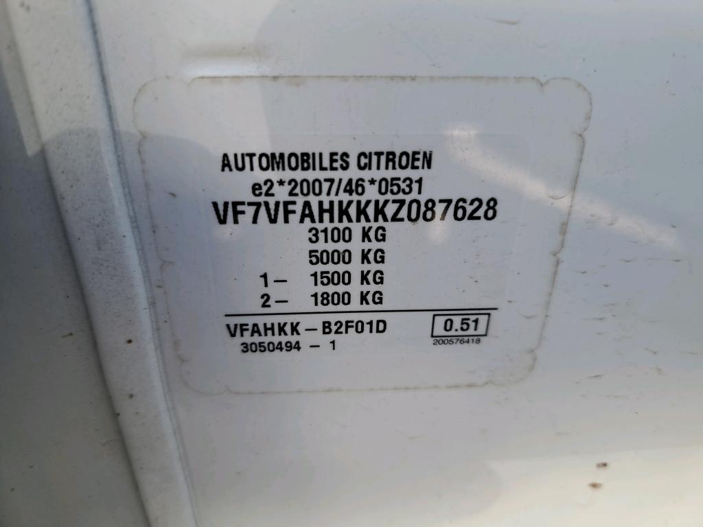 Citroen JUMPY FGN M BLUEHDI 120 S&S BVM6 CLUB 340 NM 2019