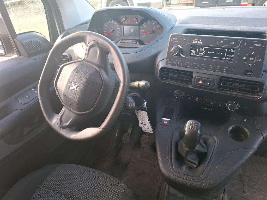 Peugeot PARTNER FOURGON STANDARD 650 KG BLUEHDI 100 S&S BVM5 PREMIUM 2020