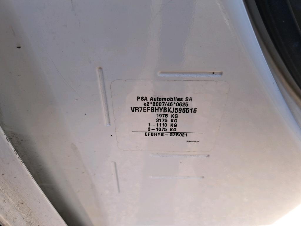 Citroen BERLINGO VAN M 650 BLUEHDI 100 S&S CLUB 2019
