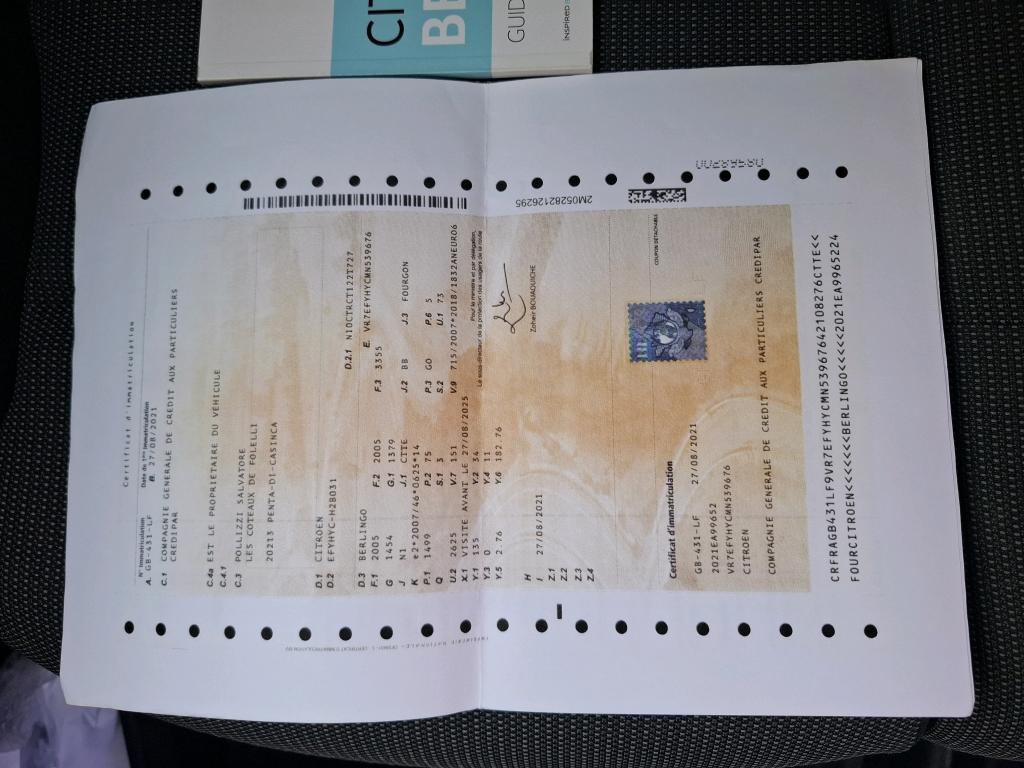 Citroen BERLINGO VAN M 650 BLUEHDI 100 S&S BVM5 CLUB 2021